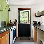 The Red Summer House With The Lush Garden At Vakantiehuis