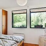 The Red Summer House With The Lush Garden At Vakantiehuis *